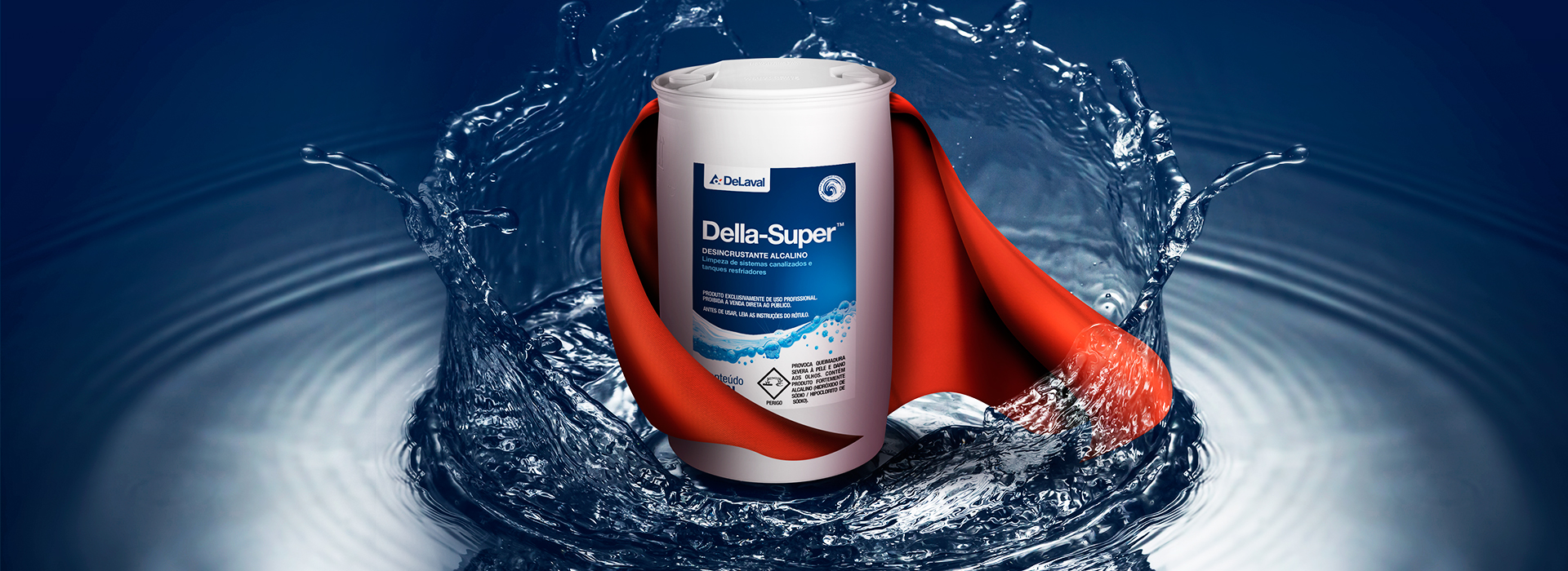 DeLaval lança detergente alcalino clorado para limpeza CIP - DeLaval