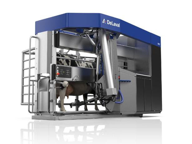 DeLaval VMS™ V300 - Robotic Milking DeLaval Voluntary Milking system V300