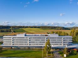 Global headquarters in Tumba, Sweden