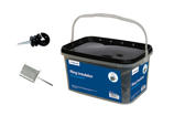Hink med ringisolator och isolatordragare