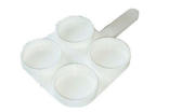 Milk testing tray