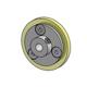 Pulshjul Ø43, med gummi skiva