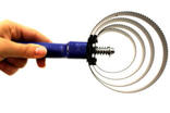 DeLaval reversible steel curry comb