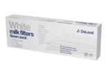 White milk filter, sewn edges, 70g 