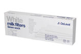 White milk filter, sewn edges, 70g 