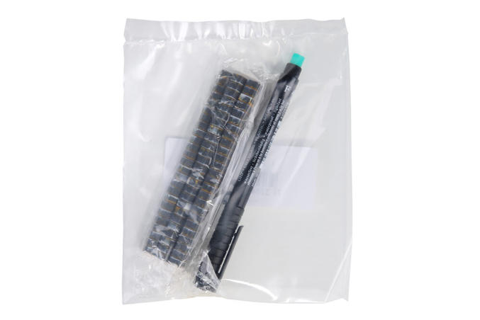 Magnets and pen for breeding calendar