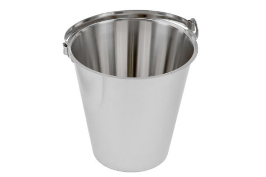DeLaval stainless steel bucket