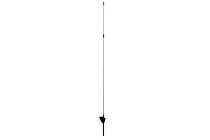 Piquet fibre de verre noir et blanc
