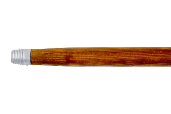 Wooden handle, threaded