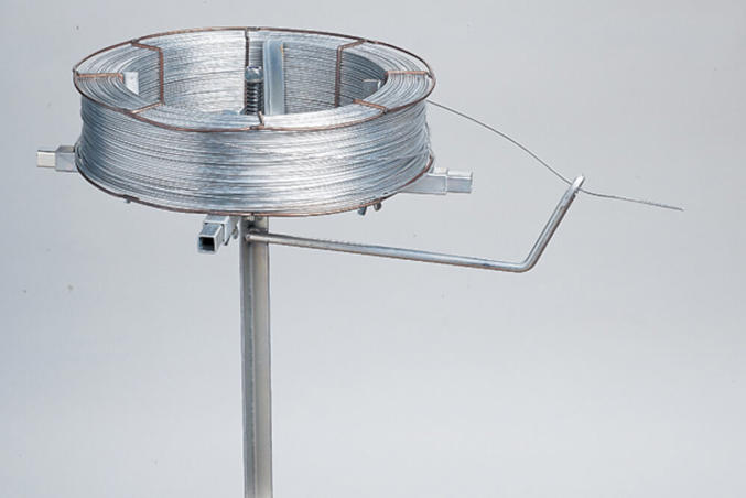 Enrouleur pour fil de fer galvanisé DeLaval