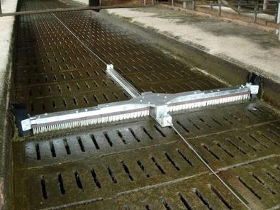 DeLaval Delta Brush Seilzugschieber