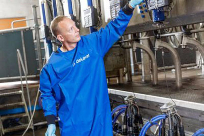 Komplett-Schürze aus PVC