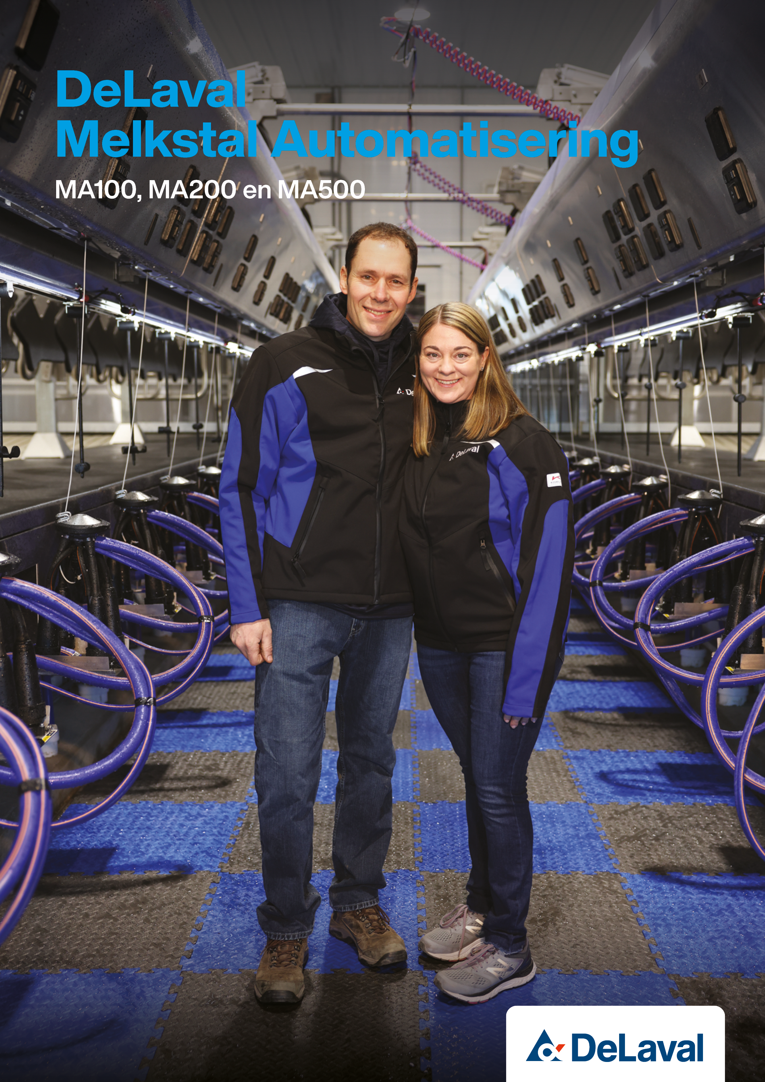 Brochure DeLaval Melkstal Automatisering voorkant