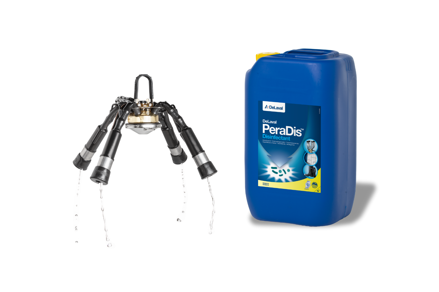 DeLaval melkstel met DeLaval Peradis
