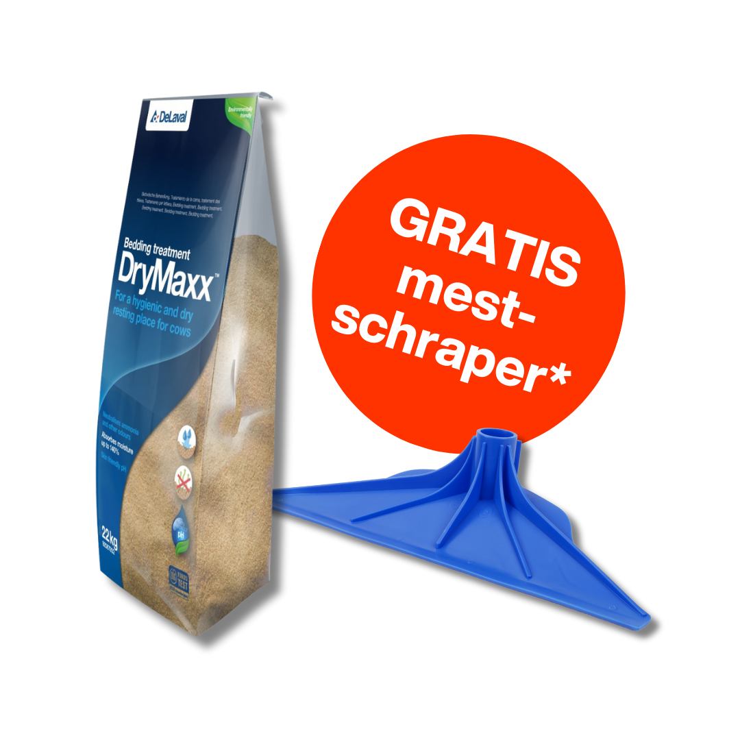 DeLaval Drymaxx en boxschraper 