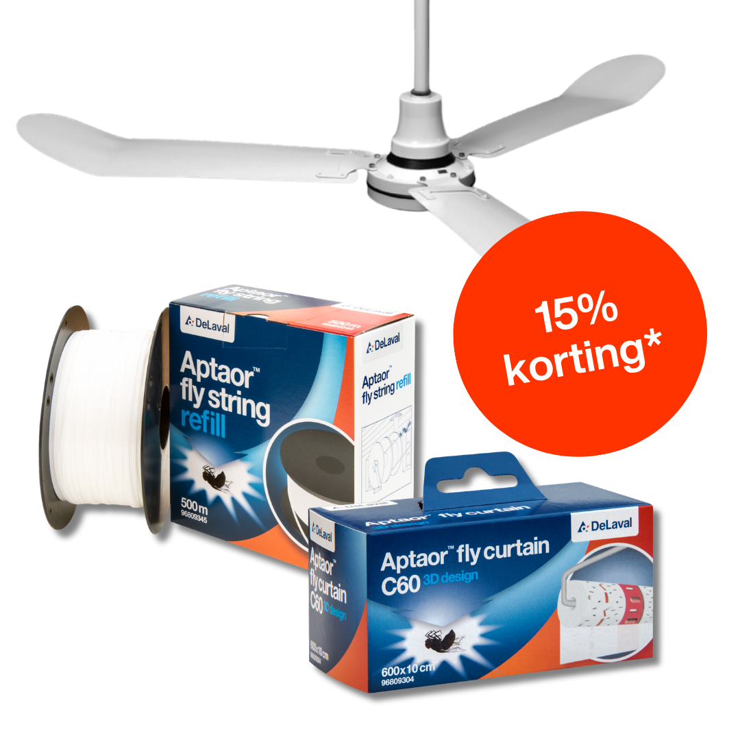 Vliegenbestrijdingsmiddelen van Aptaor van DeLaval