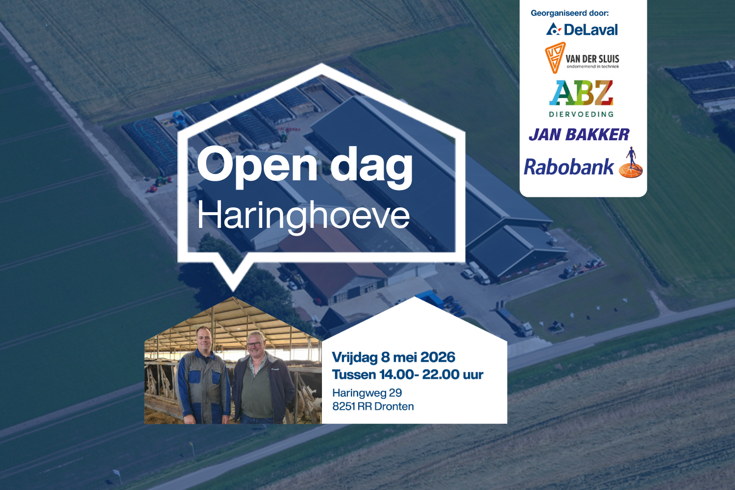 Open dag Melkveebedrijf De Haringhoeve, 8 mei 2026 - DeLaval