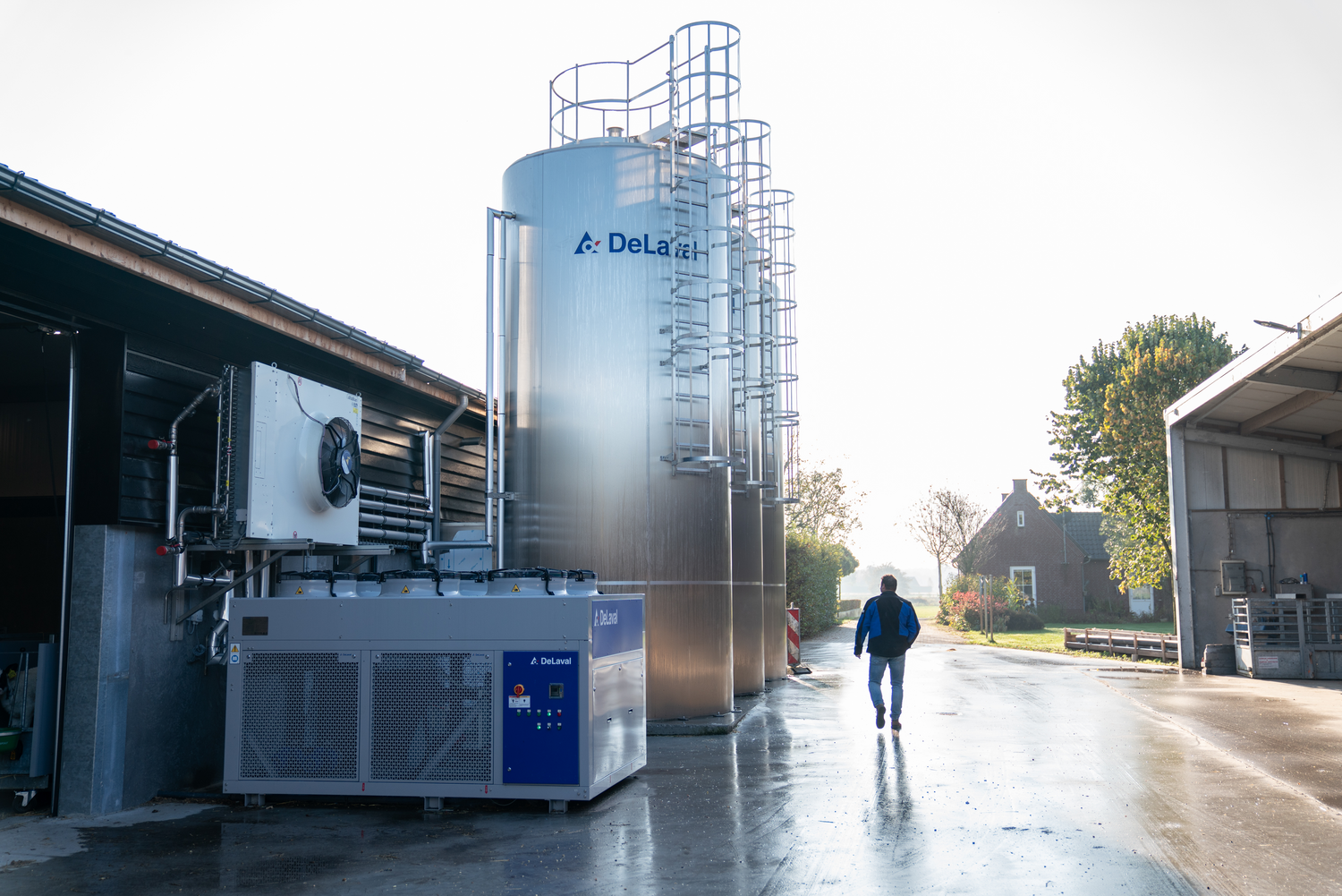 DeLaval DX3S Silotank en Chiller