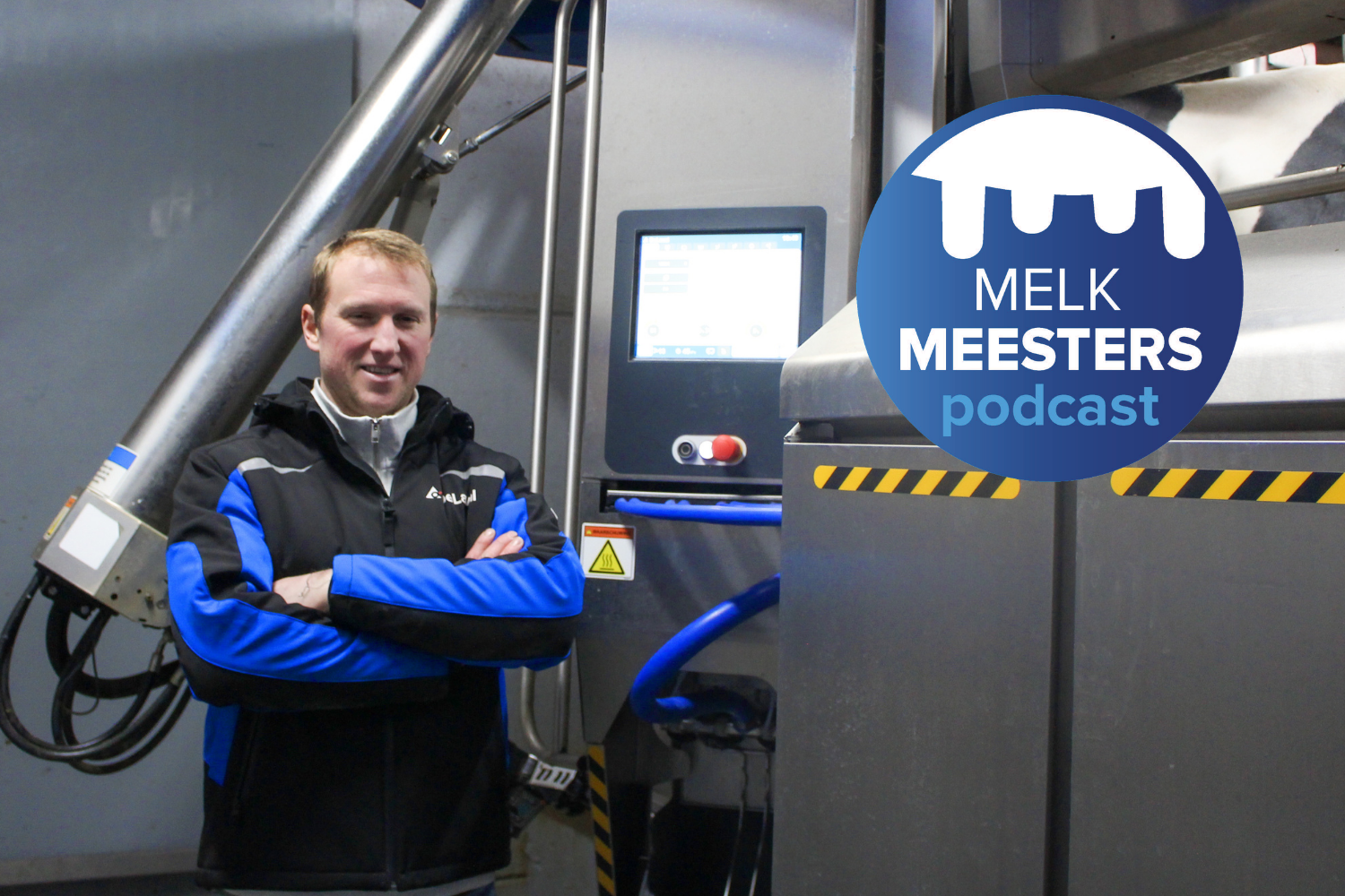 Koen Heijmans nam op 27-jarige leeftijd het bedrijf over - voor DeLaval VMS melkrobot