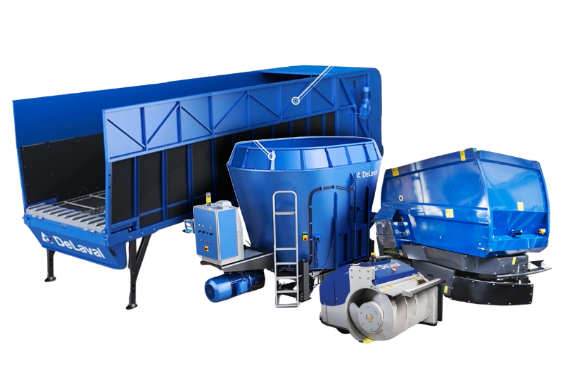 DeLaval Feeding Solutions - Optimat, OptiWagon en OptiDuo