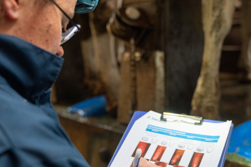 Speenconditie beoordelen voor het juiste advies vanuit DeLaval