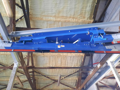 Die DeLaval automatische Schienenweiche ARS100 ist eine mechanische Weiche, die durch den Schaltkasten RSCB100 gesteuert wird.