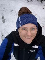 Sininen heijastava neulepanta