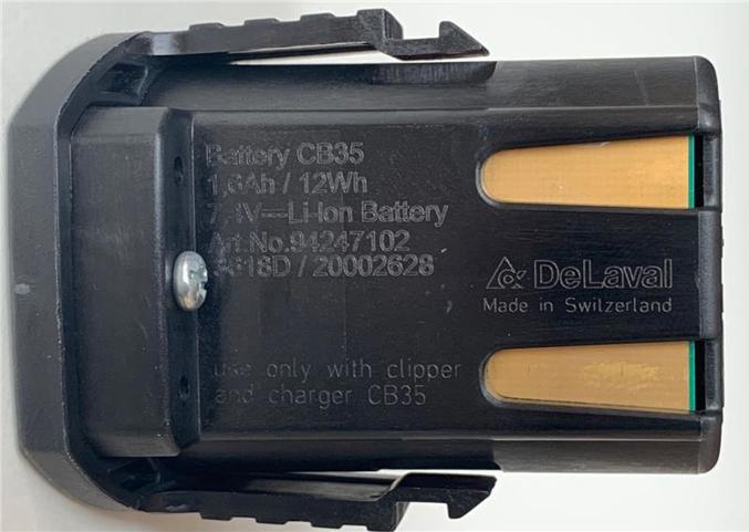 Batteri till DeLaval trimmer CB35