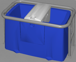 DeLaval beskyttelsesstativ for vannkar HPT50 Produktbilde