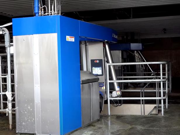 ganaderos delaval granja cordeiro robot de ordeño