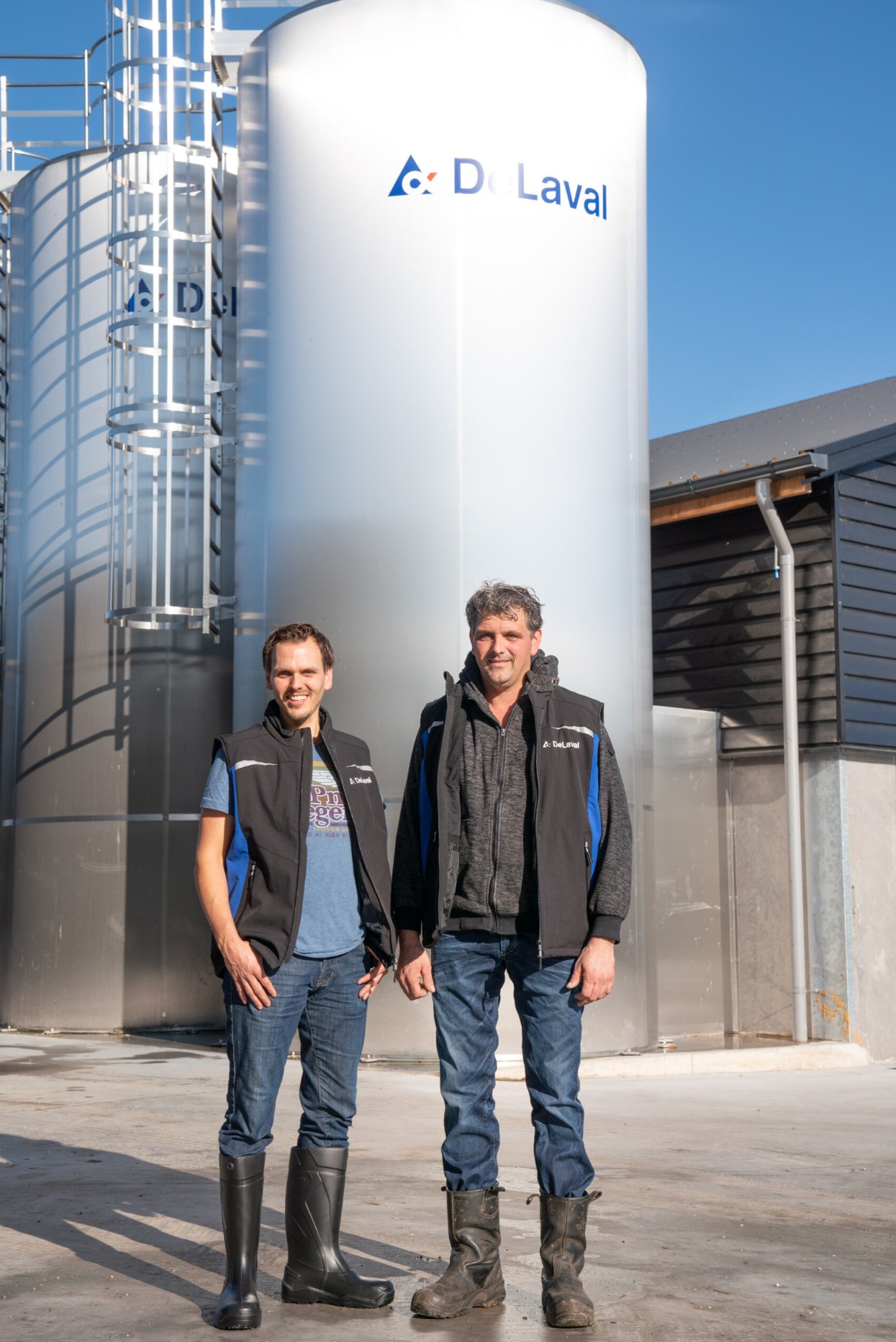 delaval-batch-milking-Johan and Willem Loonen