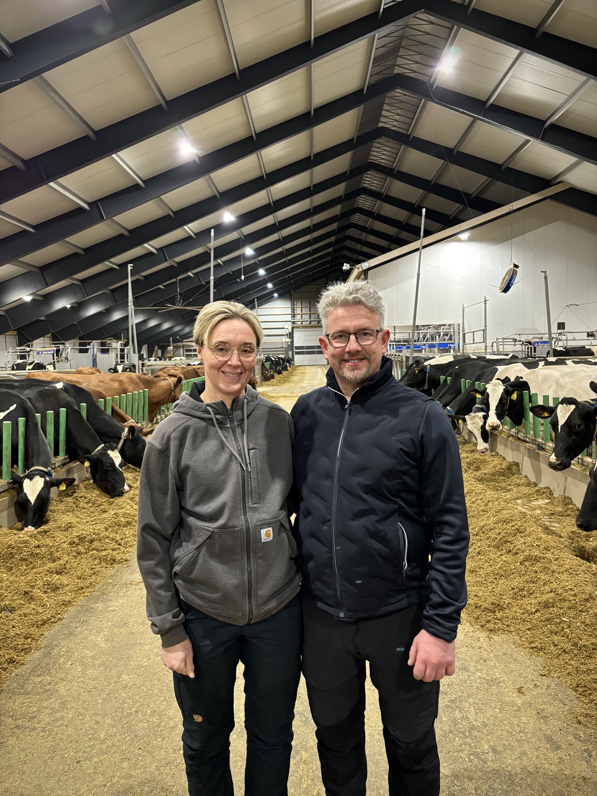 delaval-batch-milking-Lene and Michael Jensen