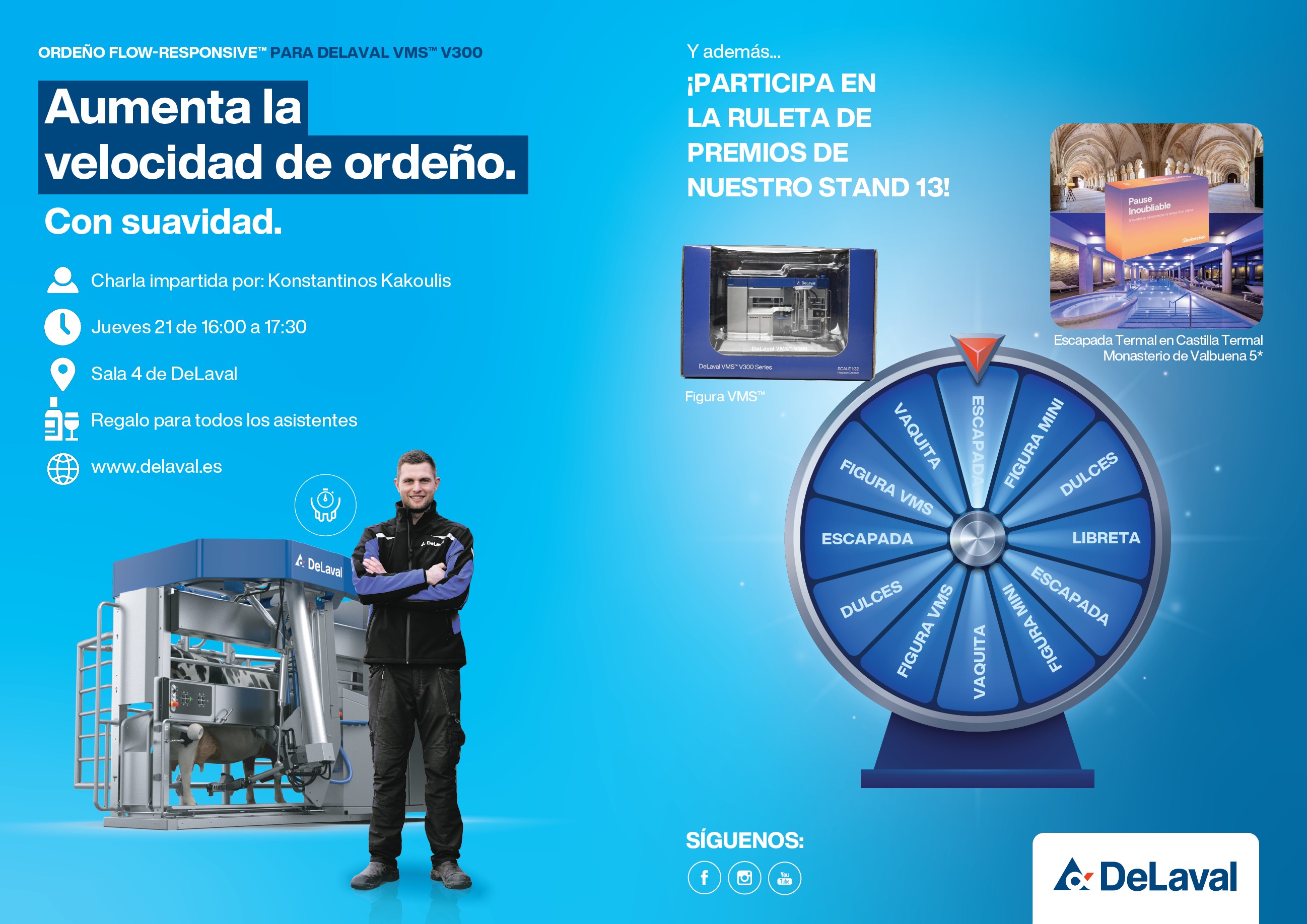 ruleta y charla delaval en anembe