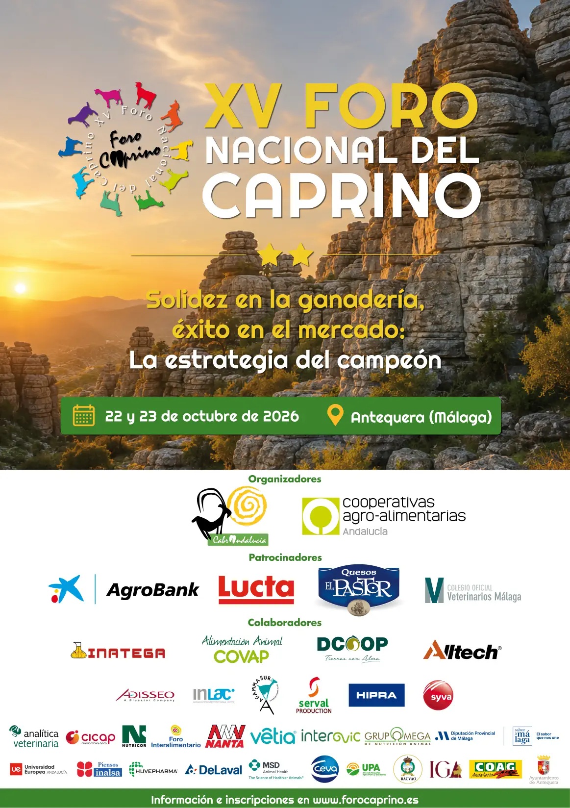cartel foro caprino xv