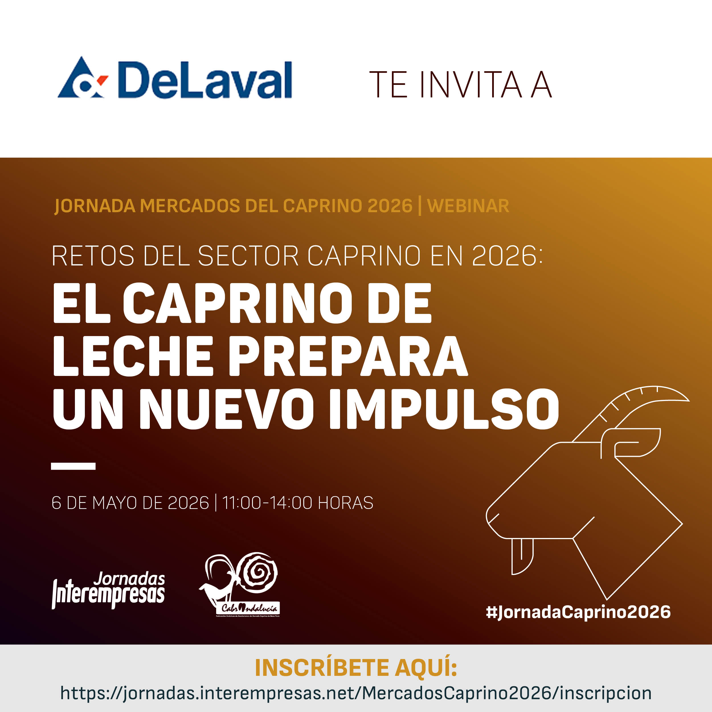 Cartel Jornada Mercados del Caprino 2026
