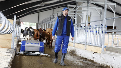 Robot collector RC - delaval robot estiércol 