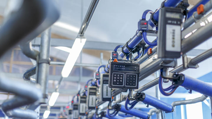 Das Bild zeigt die DeLaval MidiLine™ ML2100 